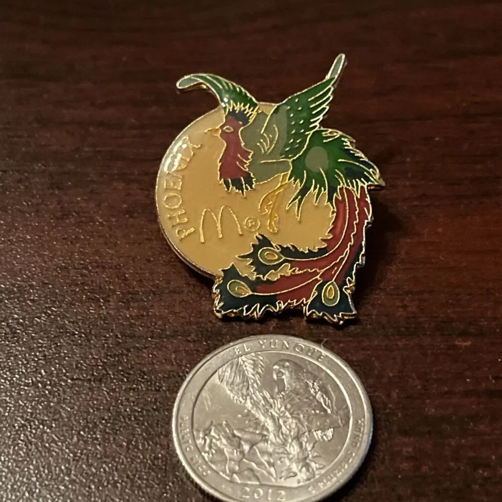 McDonald’s‎ Phoenix Bird Employee Lapel Hat Pin